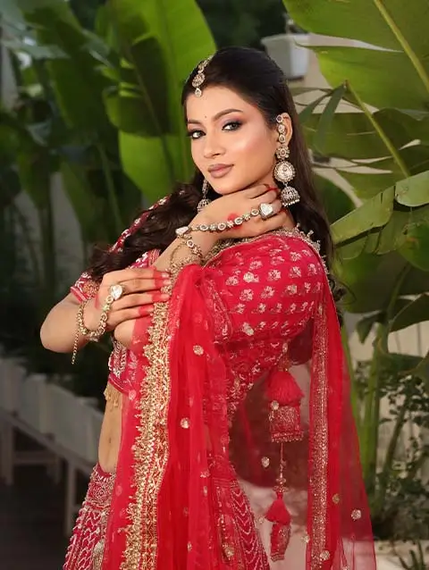 Professional bridal makeup artist in Lucknow